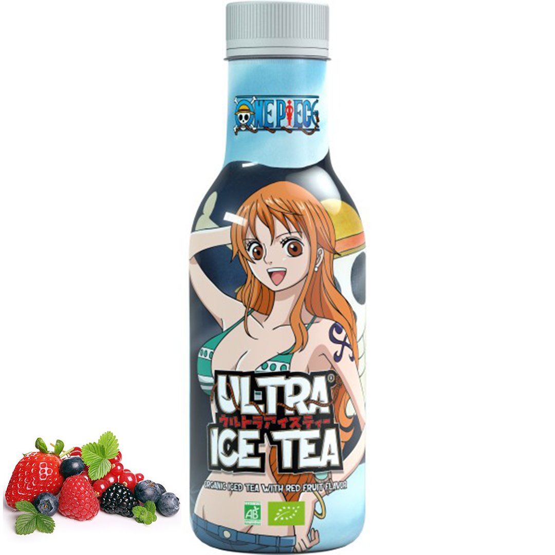 Ultra Ice Tea - Boisson Fruits Rouges - One Piece - Nami