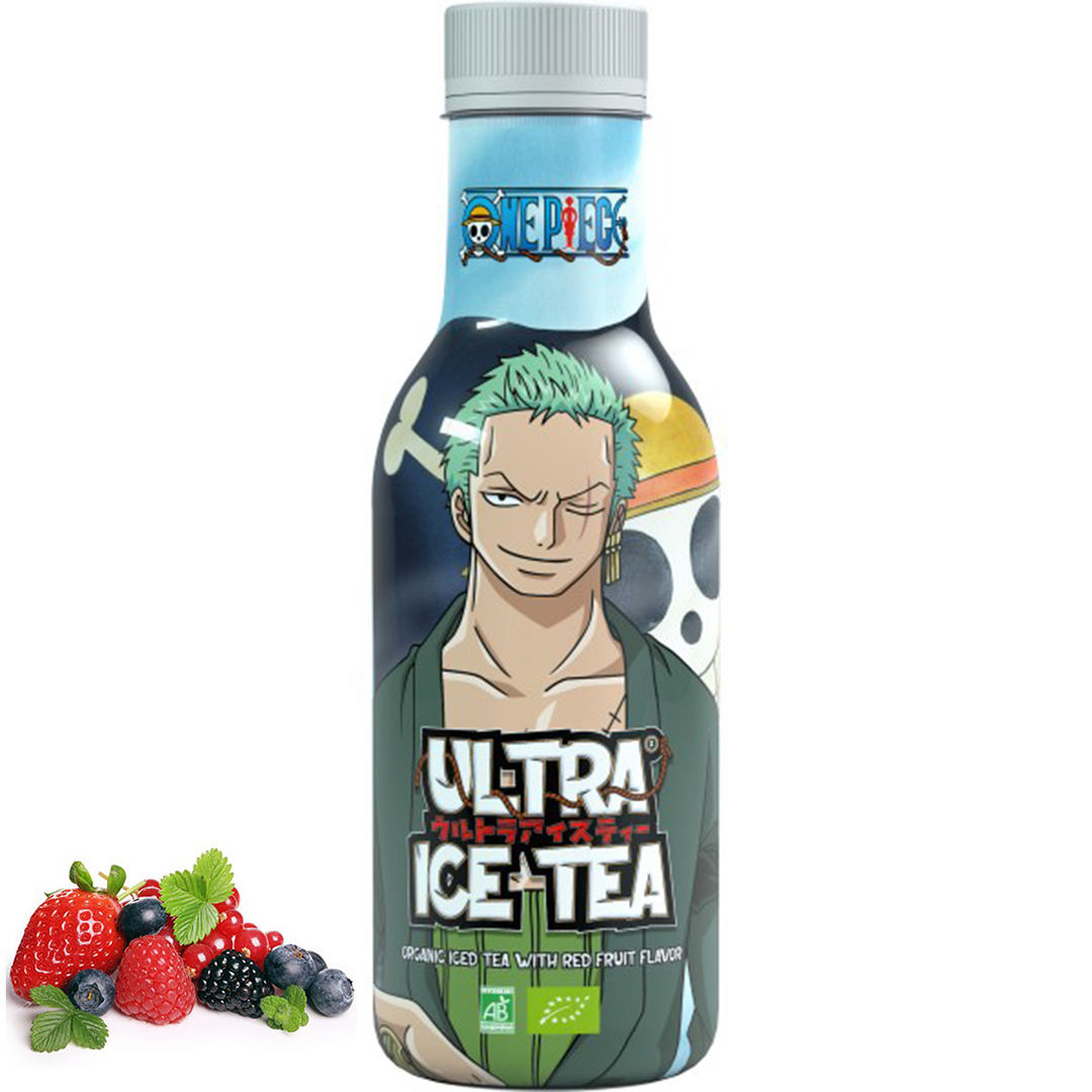 Ultra Ice Tea - Boisson Fruits Rouges - One Piece - Zoro