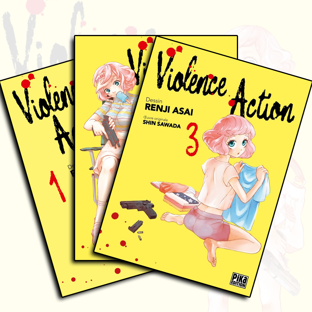 Violence Action - Tome 01, 02, 03 (Offre Découverte)