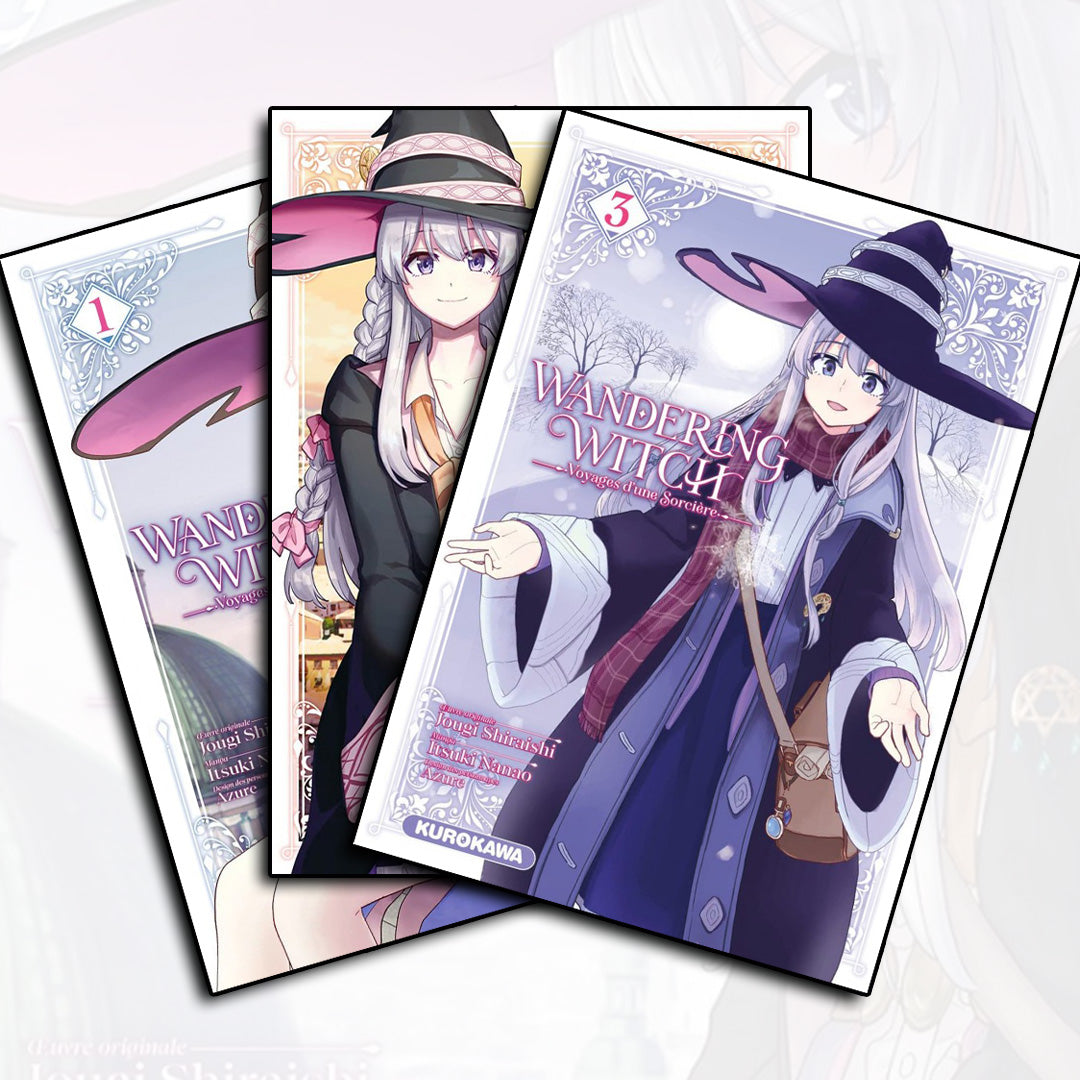 Wandering Witch - Tome 01, 02, 03 (Offre Découverte)